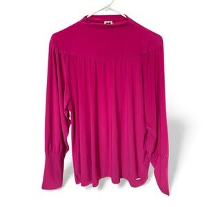 Anne Klein Vibrant Pink Blouse